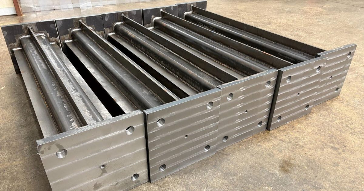 Custom Rotor Stand Bases Fabricated In-House for Hydropower Facility ...