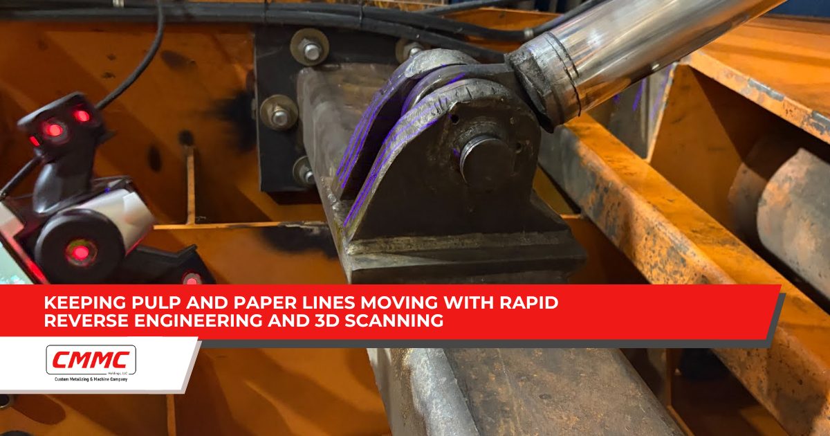 Keeping Pulp and Paper Lines Moving with Rapid Reverse Engineering and 3D Scanning